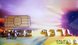 EMV chip credit card